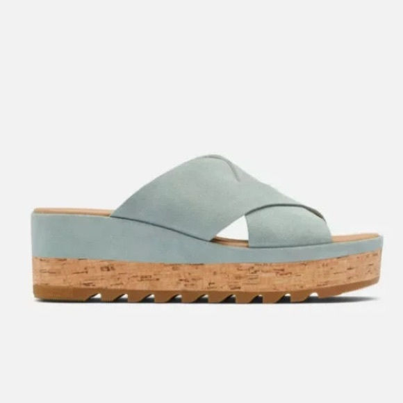 Sorel Cameron Flatform Mule Slides - Picture 1 of 9